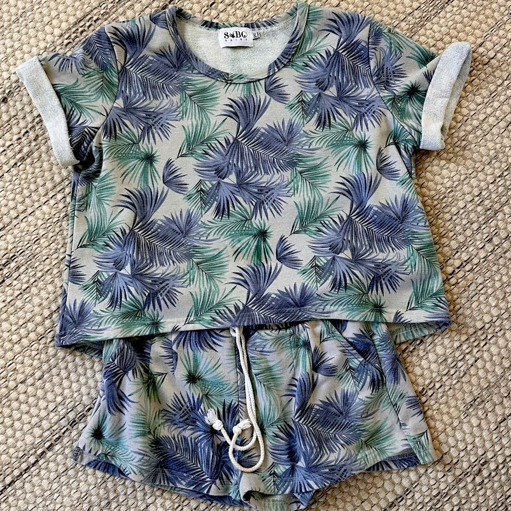 Sabo Skirt Short/Shirt Set
